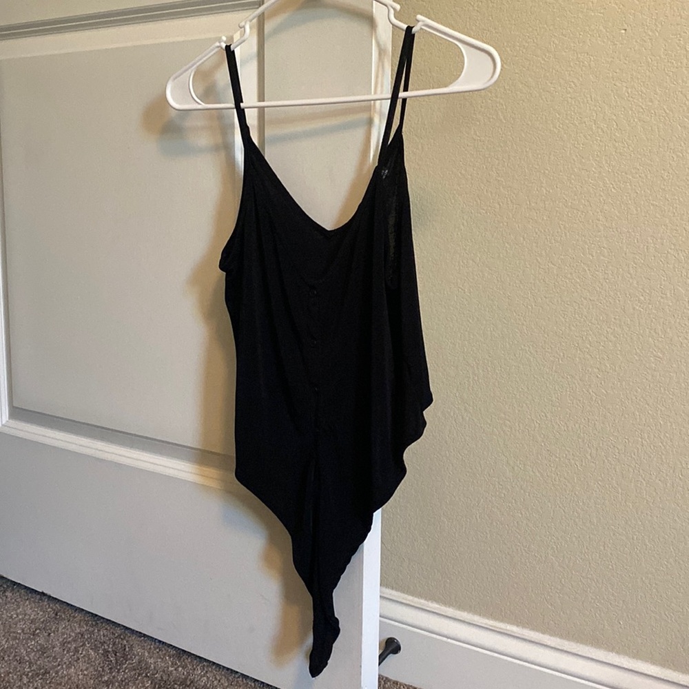 Black crop top